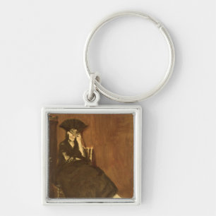 Porte-clés Manet   Berthe Morisot avec une fan, 1872