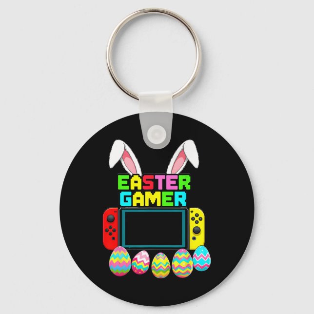 Porte-clés Manette de jeu Bunny drôle pour garçons joueurs de (Recto)
