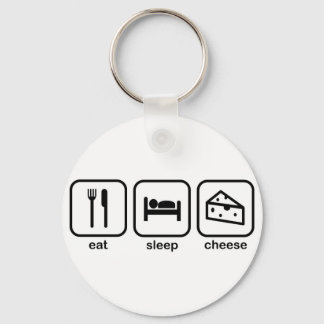 Porte-clés Mange du fromage de sommeil