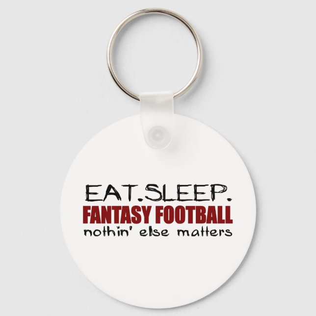 Porte-clés Mange Imaginaire sommeil Football (Recto)