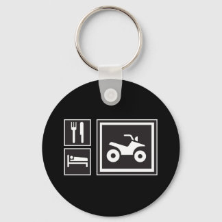 Porte-clés Mange Sleep QUAD !