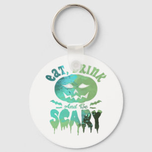 Porte-clés Manger Boire Et Être Effrayant Lumière d'Halloween