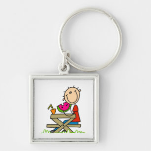 Porte-clés Manger de la pastèque