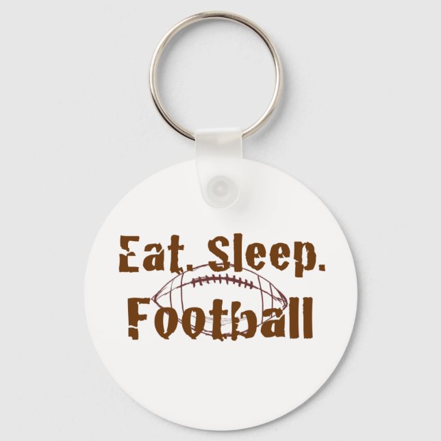 Porte-clés Manger.Dormir.Football 08 (Recto)