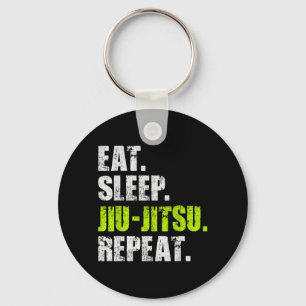 Porte-clés Manger Dormir Jiu Jitsu Répéter Brésilien BJJ MMA