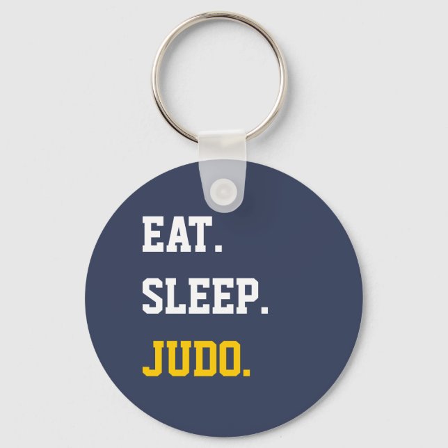 Porte-clés Manger le judo du sommeil (Recto)
