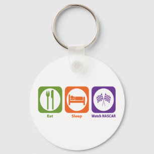 Porte-clés Manger Veille du sommeil NASCAR