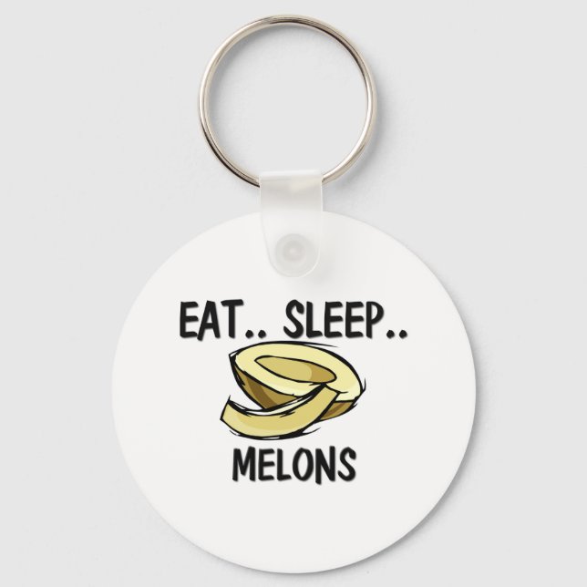 Porte-clés Mangez des MELONS de sommeil (Recto)