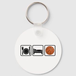 Porte-clés Mangez, Dormez, Basket-ball
