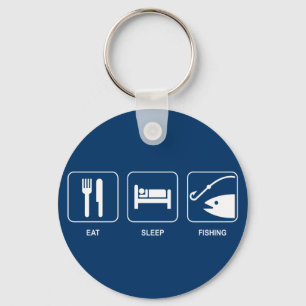 Porte-clés Mangez le porte - clé de pêche de sommeil