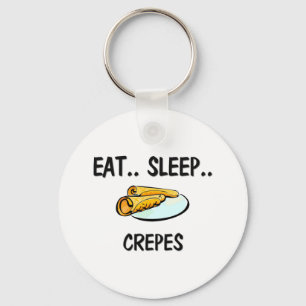 Porte-clés Mangez les CRÊPES de sommeil