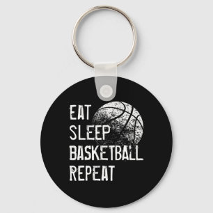 Porte-clés Mangez Sleep Basketball Répétition pour Hommes Fem