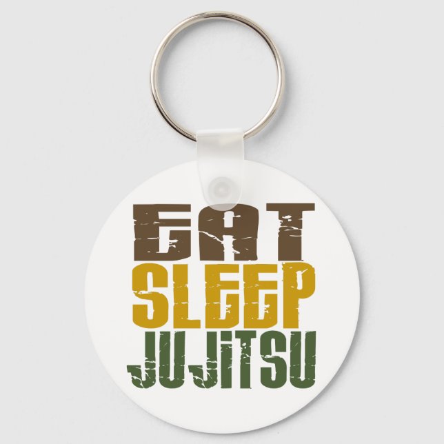 Porte-clés Mangez Sleep Ju Jitsu 1 (Recto)