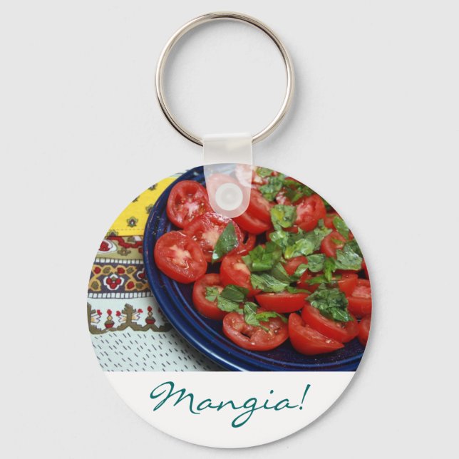 Porte-clés Mangia ! (Recto)