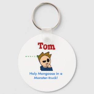 Porte-clés Mangouste sainte dans un Monstre-camion !