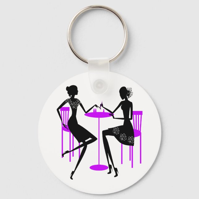Porte-clés Manicuriste (Recto)