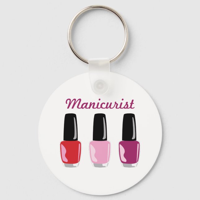 Porte-clés Manicuriste (Recto)