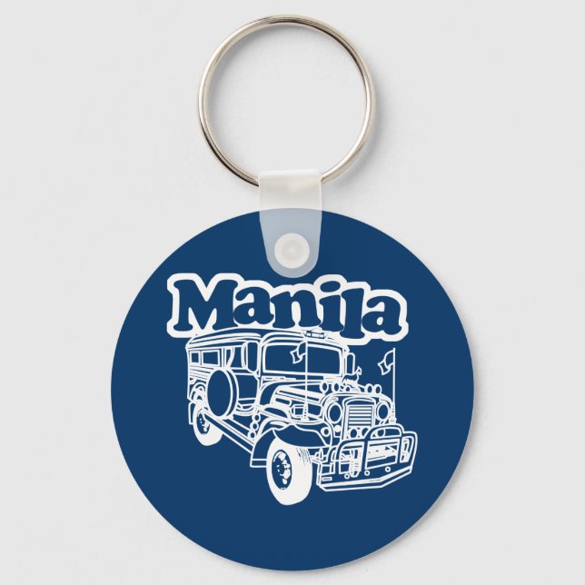 Porte-clés Manille Jeepney (Recto)