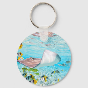 Porte-clés Manta Ray