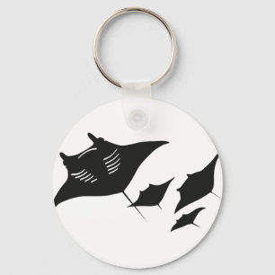 Porte-clés mantarochen manta ray scuba plongeon