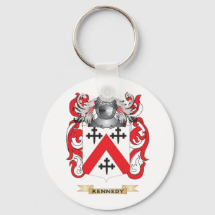 Porte-clés Manteau de Kennedy des bras (écossais) (crête de