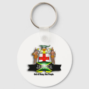 Porte-clés Manteau de la Jamaïque de porte - clé de bras