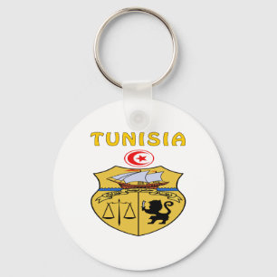 Porte-clés Manteau de la Tunisie des bras