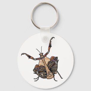 Porte-clés Mantis à feuilles mortes