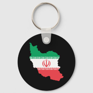 Porte-clés Map Of Iran