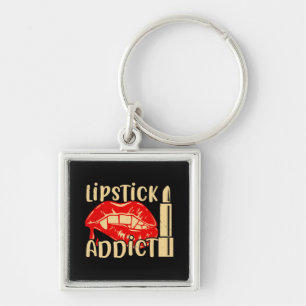 Porte-clés Maquillage - Addict du bâton à lèvres
