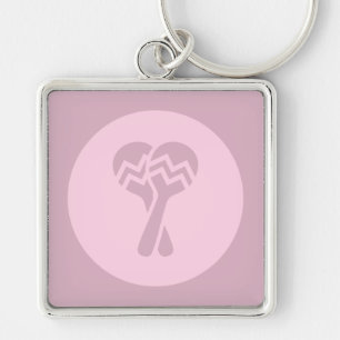 Porte-clés Maracas Music Shakers Art COULEUR PERSONNALISÉE