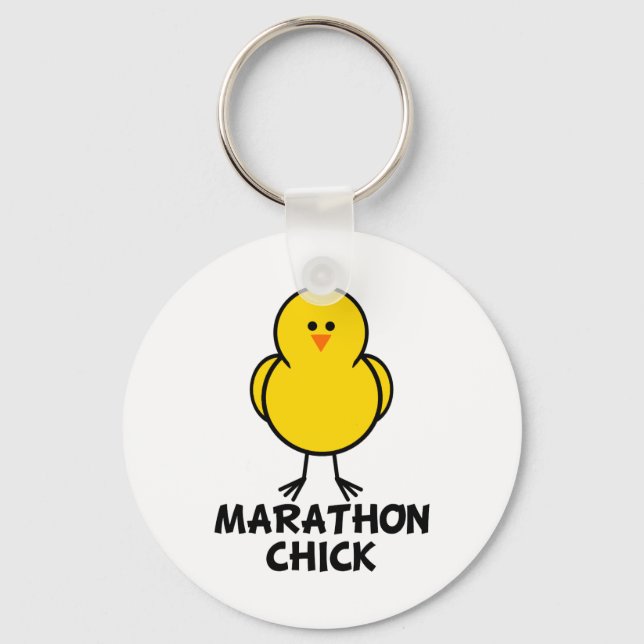Porte-clés Marathon Chick (Recto)