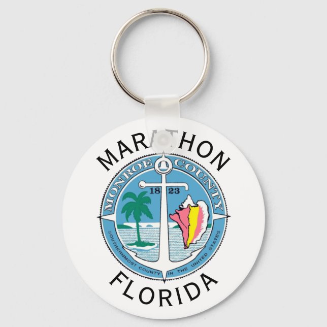 Porte-clés Marathon - Florida Keys (Recto)