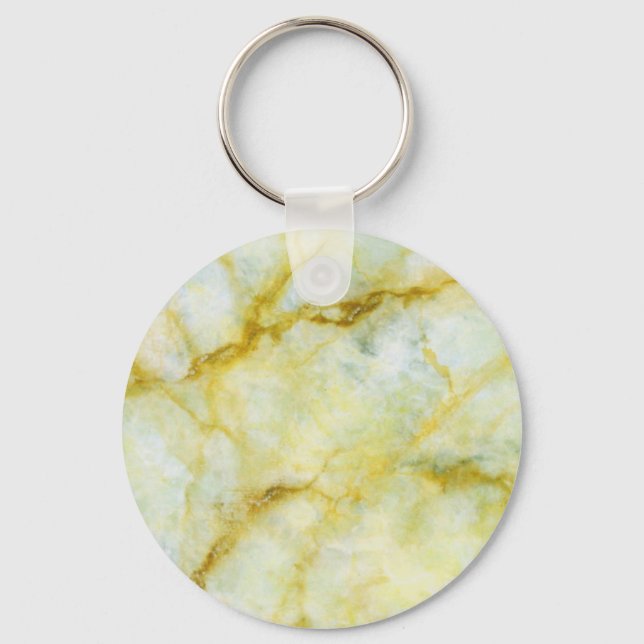 Porte-clés Marbre avec fils jaunes (Recto)