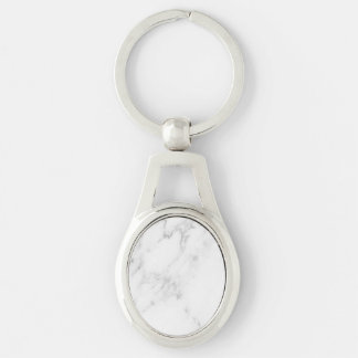 Porte-clés Marbre Blanc 