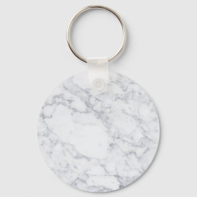Porte-clés Marbre blanc (Recto)