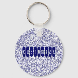 Porte-clés Marbre bleu - Modèle