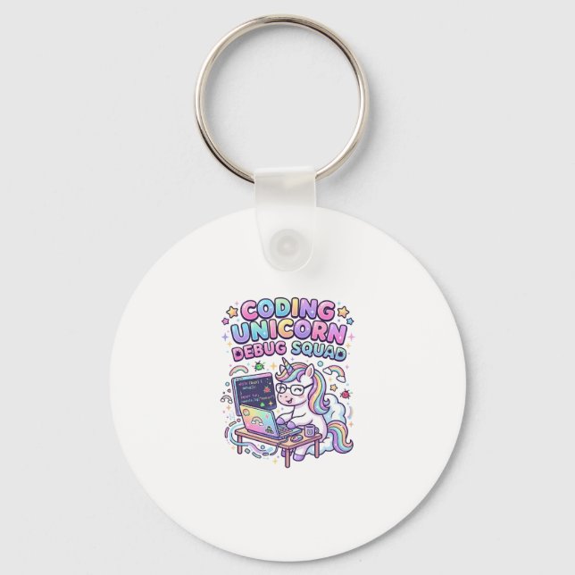 Porte-clés Marché Charmant de l'équipe de débogage de la Lico (Recto)