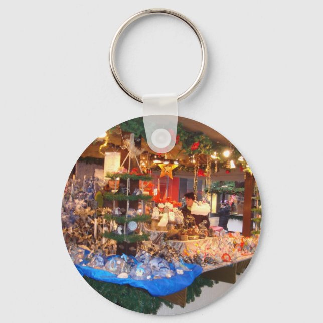 Porte-clés Marché de Noël à Hambourg (Recto)