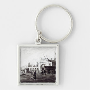 Porte-clés Marché, gravé par Daniel Havell 1820