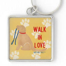 Marcher dans l'amour Golden Retriever Chien Porte 