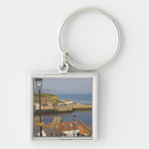 Porte-clés Marches menant au port, Whitby, Nord