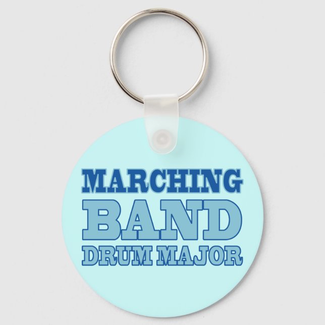Porte-clés Marching Band Drum Major Keychain (Recto)