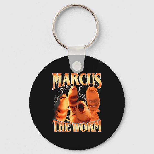 Porte-clés Marcus The Worm Bootleg pour hommes femmes Meme Fa (Recto)