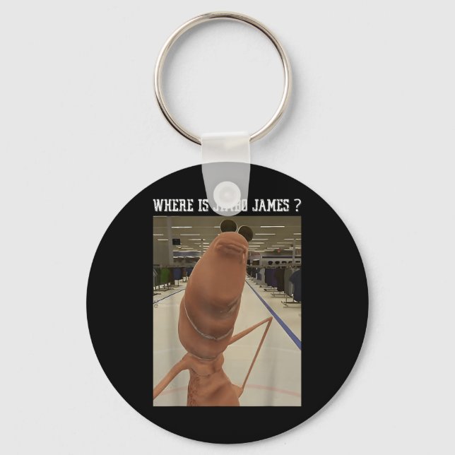 Porte-clés Marcus The Worm Where Is Jimbo James Meme  (Recto)