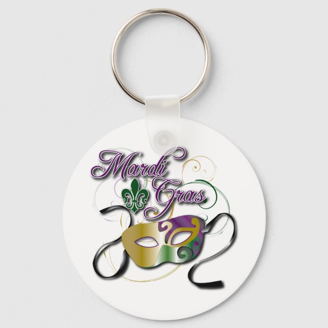Porte-clés Mardi Gras (Recto)