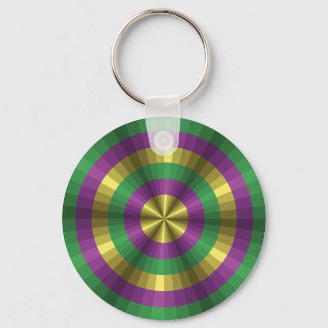 Porte-clés Mardi Gras Illusion (Recto)