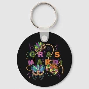 Porte-clés Mardi Gras Moderne