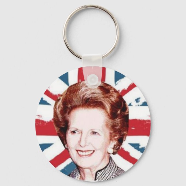 PORTE-CLÉS MARGARET THATCHER UNION JACK (Recto)