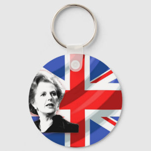 Porte-clés Margaret Thatcher Union Jack
